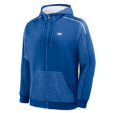 New York Giants Checkdown Pass Full-Zip Hoodie Royal | Fanatics