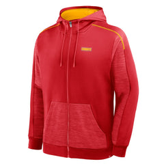 Kansas City Chiefs Checkdown Pass Full-Zip Hoodie Red | Fanatics