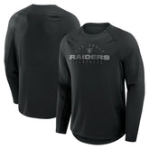 Las Vegas Raiders Coverage Scheme Long Sleeve T-Shirt Black | Fanatics