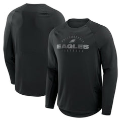 Philadelphia Eagles Coverage Scheme Long Sleeve T-Shirt Black | Fanatics