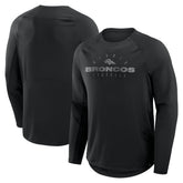 Denver Broncos Coverage Scheme Long Sleeve T-Shirt Black | Fanatics