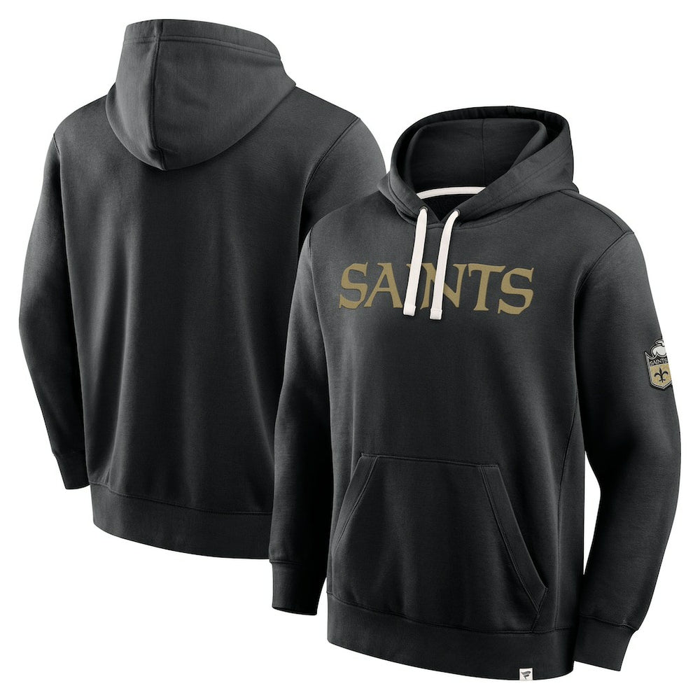 New Orleans Saints New Horizons Heritage Pullover Hoodie Black | Fanatics
