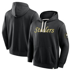 Pittsburgh Steelers New Horizons Heritage Pullover Hoodie Black | Fanatics