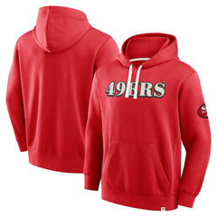 San Francisco 49ers New Horizons Heritage Pullover Hoodie Scarlet | Fanatics