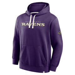 Baltimore Ravens New Horizons Heritage Pullover Hoodie Purple | Fanatics