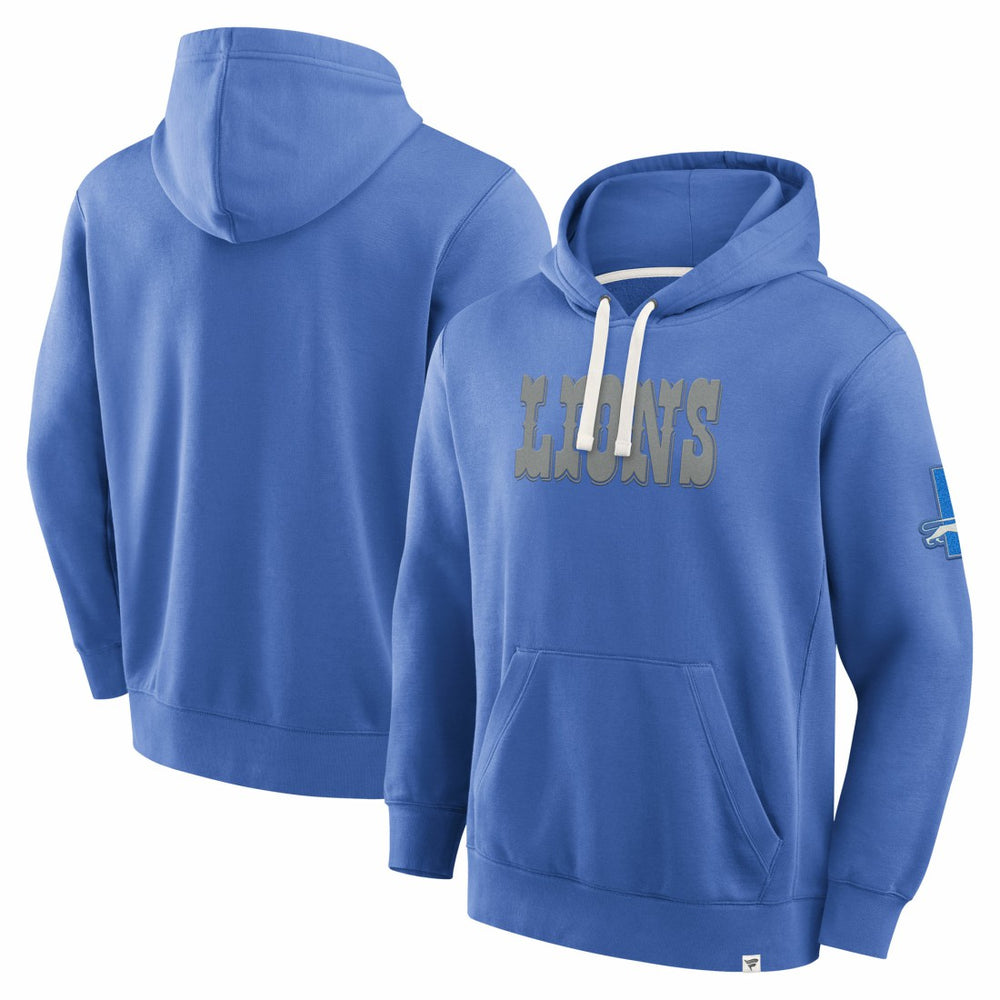 Detroit Lions New Horizons Heritage Pullover Hoodie Blue | Fanatics