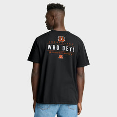 Cincinnati Bengals Passing Pocket Legacy T-Shirt Black | Fanatics