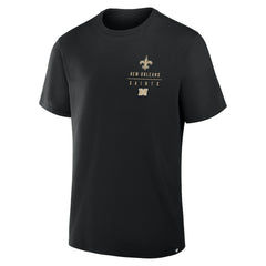 New Orleans Saints Passing Pocket Legacy T-Shirt Black | Fanatics