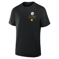 Pittsburgh Steelers Passing Pocket Legacy T-Shirt Black | Fanatics