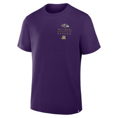 Baltimore Ravens Passing Pocket Legacy T-Shirt Purple | Fanatics
