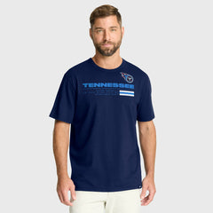 Tennessee Titans Chop Block Legacy T-Shirt Navy | Fanatics