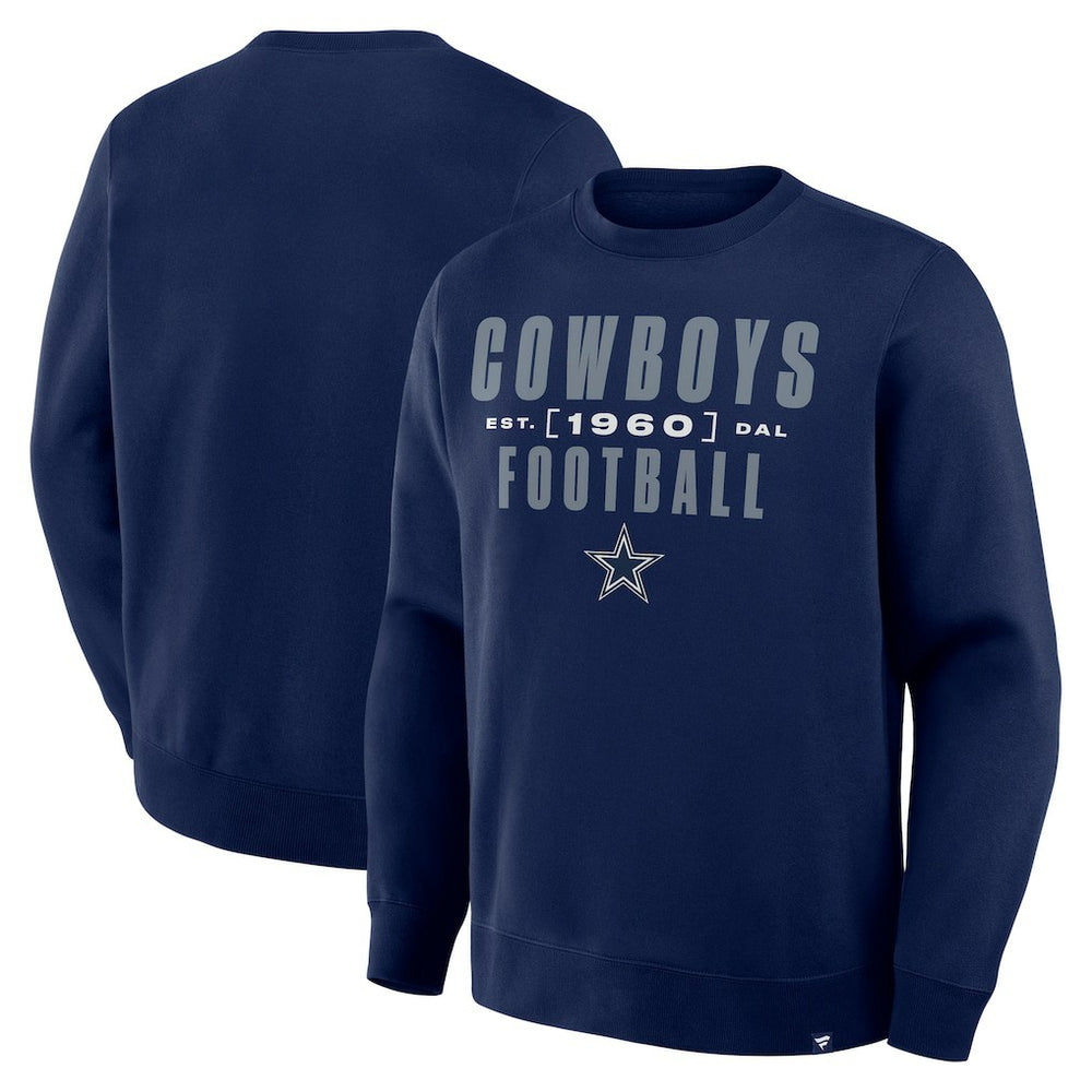 Dallas Cowboys Powerful Throw Legacy Sweatshirt Navy | Fanatics