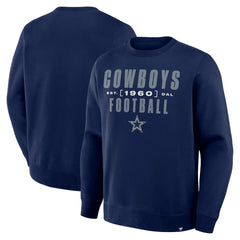 Dallas Cowboys Powerful Throw Legacy Sweatshirt Navy | Fanatics