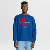 Buffalo Bills Powerful Throw Legacy Pullover Sweatshirt Royal | Fanatics