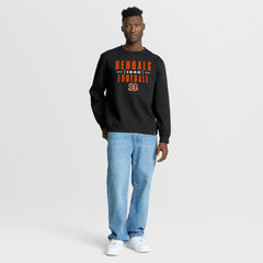 Cincinnati Bengals Powerful Throw Legacy Pullover Sweatshirt Black | Fanatics
