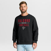 Atlanta Falcons Powerful Throw Legacy Pullover Sweatshirt Black | Fanatics