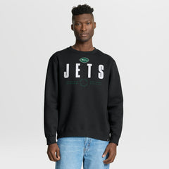 New York Jets Direct Handoff Legacy Pullover Sweatshirt Black | Fanatics