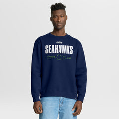 Seattle Seahawks Direct Handoff Legacy Pullover Sweatshirt College Navy | Fanatics