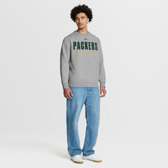 Green Bay Packers Direct Handoff Legacy Pullover Sweatshirt Heather Gray | Fanatics