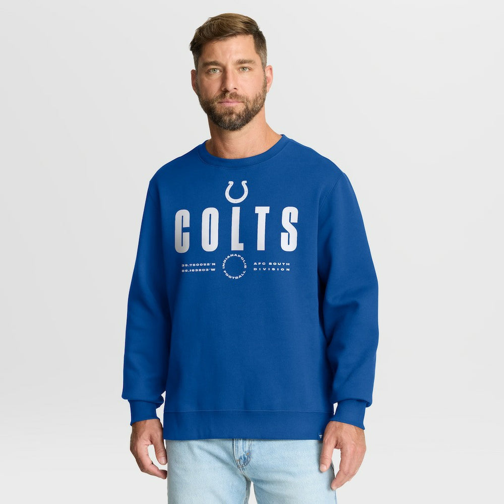 Indianapolis Colts Direct Handoff Legacy Pullover Sweatshirt Royal | Fanatics
