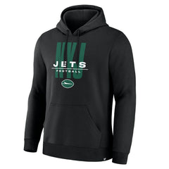 New York Jets Right Tackle Legacy Pullover Hoodie - Black | Fanatics