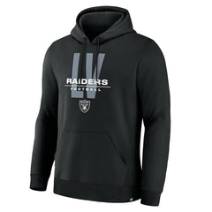 Las Vegas Raiders Right Tackle Legacy Pullover Hoodie - Black | Fanatics