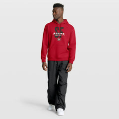 San Francisco 49ers Right Tackle Legacy Pullover Hoodie - Scarlet | Fanatics