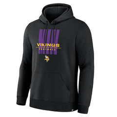 Minnesota Vikings Right Tackle Legacy Pullover Hoodie - Black | Fanatics