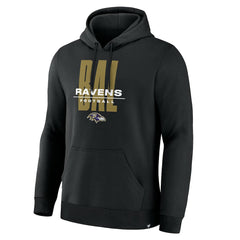 Baltimore Ravens Right Tackle Legacy Pullover Hoodie - Black | Fanatics