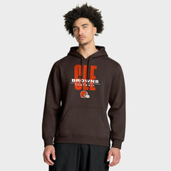 Cleveland Browns Right Tackle Legacy Pullover Hoodie - Brown | Fanatics