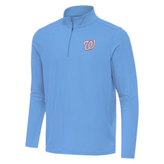 Washington Nationals Antigua Intent Quarter-Zip Top - MLB