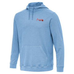 Atlanta Braves Antigua Cloud Pullover Hoodie - MLB