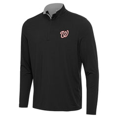 Washington Nationals Antigua Content Quarter-Zip Top - MLB