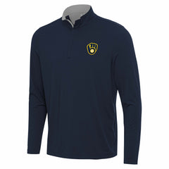 Milwaukee Brewers Antigua Content Quarter-Zip Top - MLB