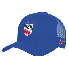 USWNT Unisex Rise Adjustable Trucker Hat Blue | Nike discount