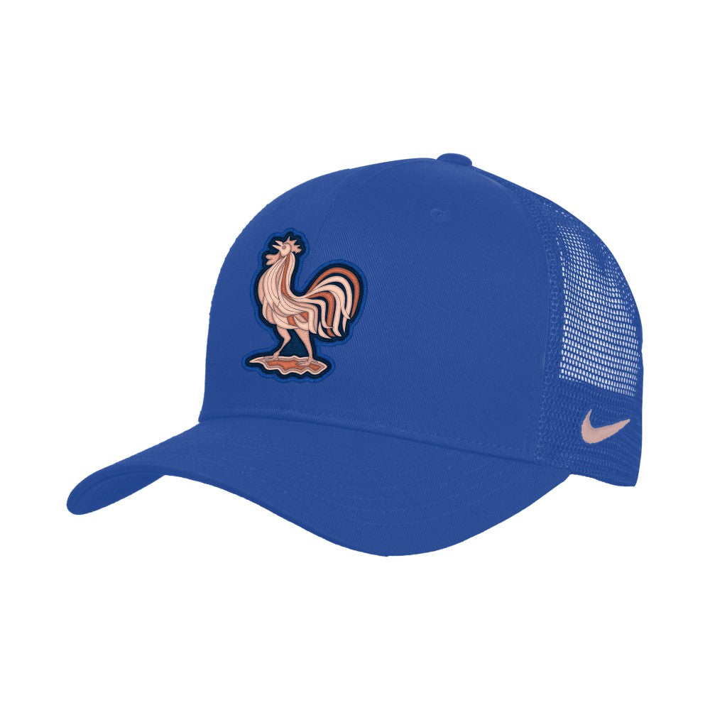 France National Team Unisex Rise Adjustable Trucker Hat Blue | Nike discount