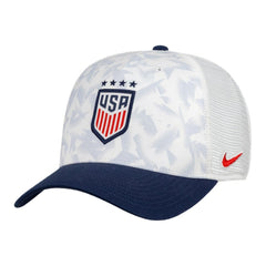 USWNT Unisex Rise Printed Trucker Adjustable Hat White | Nike cheap