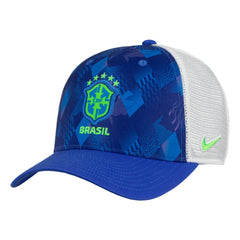 Brazil National Team Unisex Rise Printed Trucker Adjustable Hat Blue | Nike Sale
