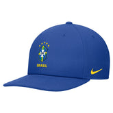 Brazil National Team Unisex Pro Flatbill Snapback Hat Blue | Nike Sale