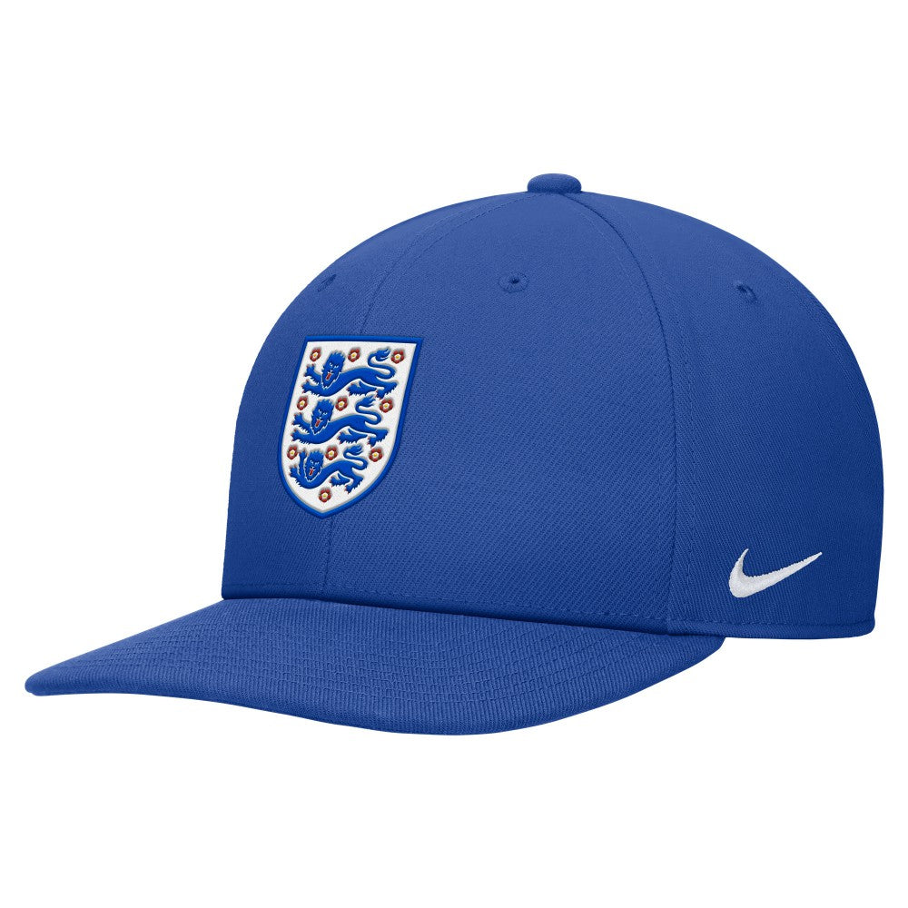 England National Team Unisex Pro Flatbill Snapback Hat Blue | Nike