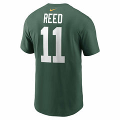 Jayden Reed Green Bay Packers Name & Number T-Shirt Green | Nike for Sale