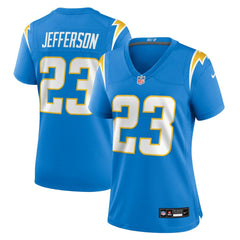 Tony Jefferson Los Angeles Chargers Women's Team Game Jersey Powder Blue | Nike for Sale