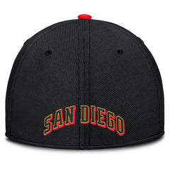 San Diego Padres Nike Neon 90s Rise SwooshFlex Hat - MLB