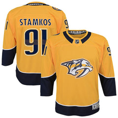 Steven Stamkos Nashville Predators Youth Home Premier Player Jersey - Gold - NHL
