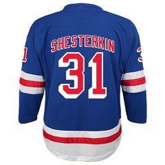 Igor Shesterkin New York Rangers Youth Home Replica Player Jersey - Blue - NHL