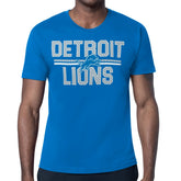 Detroit Lions Starter Retro Team Logo T-Shirt Blue | NFL