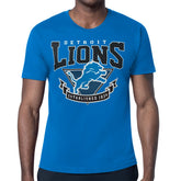 Detroit Lions Starter '80s Inspired Team Logo T-Shirt Blue | NFL