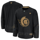 Ottawa Senators Fanatics 2024 Military Appreciation Practice Jersey - Black - NHL