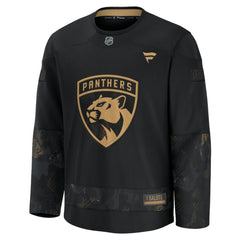 Florida Panthers Fanatics 2024 Military Appreciation Practice Jersey - Black - NHL