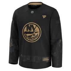 New York Islanders Fanatics 2024 Military Appreciation Practice Jersey - Black - NHL